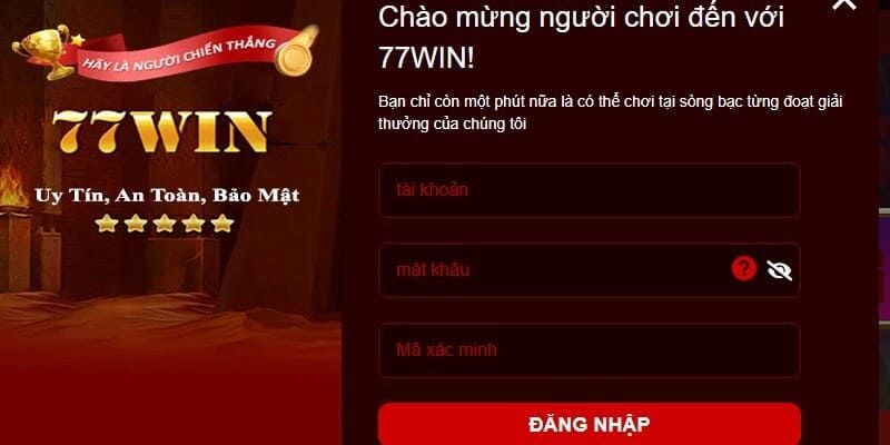 Trải nghiệm các trò chơi đẳng cấp khi đăng nhập 77WIN